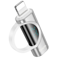 Переходник Hoco UA32 Lightning штекер – Type-C (Silver)