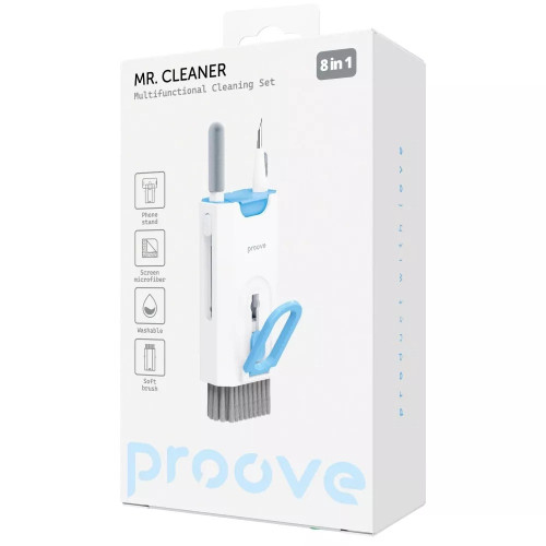 Набор для чистки Proove Mr. Cleaner 8 в 1 (White)