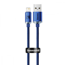 Кабель Baseus Crystal Shine Series USB-A – Lightning (1.2 м · 12W · 2.4A) (CAJY000003) (Blue)