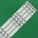 Пряма підсвітка для телевізора Changhong 58″ LB-580U18-EF8-R-G01-XRD1 (4 планки по 1145 мм, 12 LED, лінза 17 мм, 3 В)