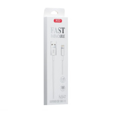 Кабель XO NB47 USB-A – Lightning (1 м · 12W · 2.4A) (White)