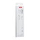 Кабель XO NB47 USB-A – Lightning (1 м · 12W · 2.4A) (White)