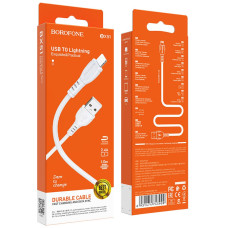 Кабель Borofone BX51 USB-A – Lightning (1 м · 12W · 2.4A) (White)