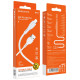 Кабель Borofone BX51 USB-A – Lightning (1 м · 12W · 2.4A) (White)