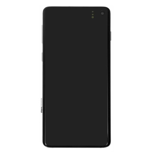 Дисплей для Samsung G973 Galaxy S10 з тачскріном в рамці (White) (Original)