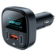 Автомобильное зарядное устройство Acefast B5 USB-A+2xUSB-C (101W · 3A) (Black)
