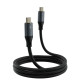Кабель Proove PowerFull Type-C – Type-C (1 м · 100W · 5A) (Black)