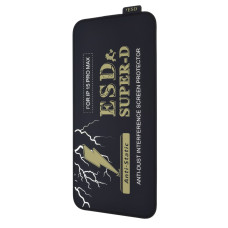 Защитное стекло WEADDU Super D ESD для Apple iPhone 15 Pro Max (Black)