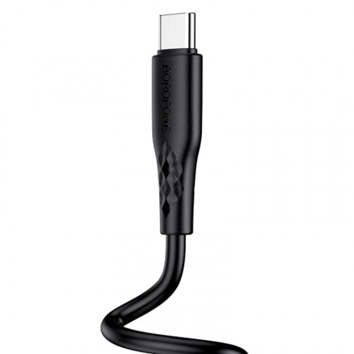 Кабель Borofone BX48 USB-A – Type-C (1 м · 15W · 3A) (Black)