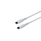 Кабель Ridea RC-M221 Prima Type-C – Type-C (1 м · 60W · 3A) (White)
