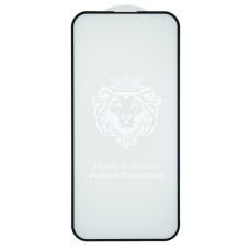 Защитное стекло Lion для Apple iPhone 14 Pro Max (Full Glue) (0.3 мм, 2.5D) (Black)