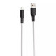 Кабель Proove Rebirth USB-A – Lightning (1 м · 12W · 2.4A) (Black/White)