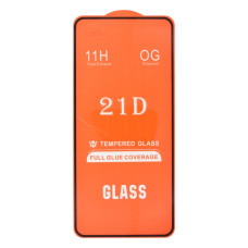 Захисне скло в тех упаковці для Xiaomi Mi 11 Lite (5G) (Full Glue) (0.3 мм, 2.5D) (Black)