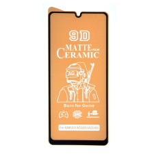 Защитная пленка Ceramic Matte для Samsung M325 Galaxy M32 (2021) (Full Glue) (Black)