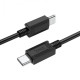 Кабель Hoco X73 Type-C – Type-C (1 м · 60W · 3A) (Black)