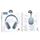 Наушники bluetooth Hoco W65 Plus blue