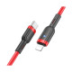 Кабель Hoco U117 Type-C – Lightning PD (1.2 м · 20W · 2.4A) (Red)