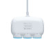 Автомобильное зарядное устройство Hoco C1 2xUSB-A (15.5W · 3.1A) (White)