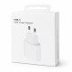 Сетевое зарядное устройство для iPhone USB-C with NFC (20W) (NO LOGO) (White)