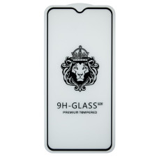 Защитное стекло Lion для Xiaomi Redmi Note 8 Pro (Full Glue) (0.3 мм, 2.5D) (Black)