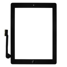 Сенсорне скло для Apple iPad (3rd generation) (2012) з кнопкою (Black)