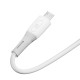 Кабель Ridea RC-SI35 SiliconePro USB-A – Micro-USB (1 м · 12W · 2.4A) (White)