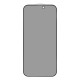 Защитное стекло Privacy для Apple iPhone 15 Pro Max (Full Glue) (0.3 мм, 2.5D) (Black)