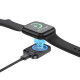 Беспроводное зарядное устройство Borofone BQ25 для Apple Watch (2.5W) (Metal Gray)