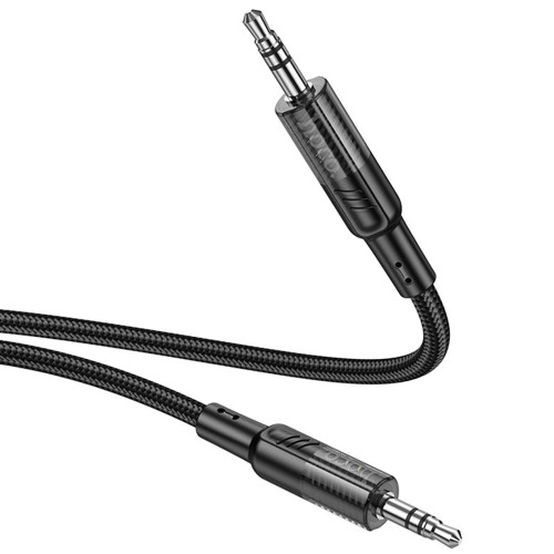 Аудиокабель AUX Hoco UPA27 3.5 мм (1.2 м) (Black)