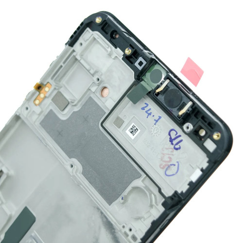 Дисплей для Samsung M325 Galaxy M32 (2021) з тачскріном в рамці (Black) (Original Refurbished)