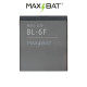 Аккумулятор Nokia BL-6F (1200 mAh) (Max Bat)
