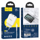 Сетевое зарядное устройство Hoco N7 2xUSB-A (10.5W · 2.1A) с кабелем USB-A – Lightning (White)