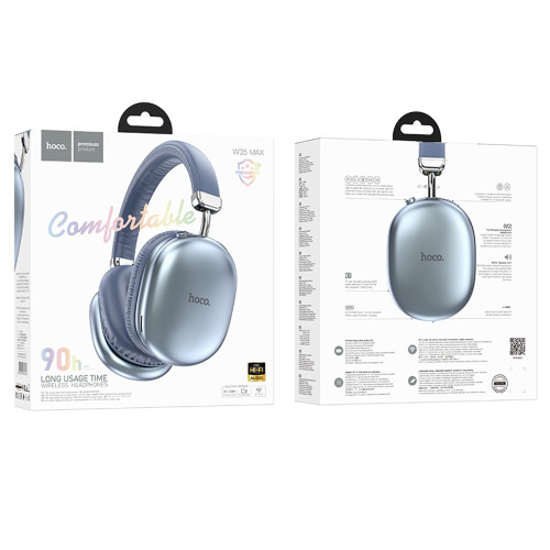 Наушники Bluetooth Hoco W35 Max Joy (Blue)