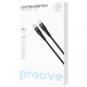 Кабель Proove Light Silicone Plus Type-C – Type-C (1 м · 60W · 3A) (White)