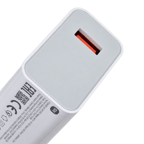 Сетевое зарядное устройство Xiaomi USB-A (90W) (Service) (White)