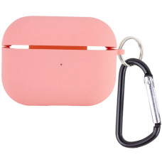 Чехол для AirPods Pro 2 Silicone Case with Fibra (Pink)