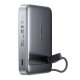 Повербанк Acefast M40 Magnetic 22.5W з кабелем USB-C (10000 mAh) (Gray)