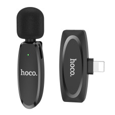 Беспроводной петличный микрофон Hoco L15 Lightning (Black)
