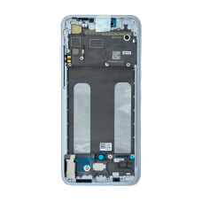 Дисплей для Xiaomi Mi 9 Lite с тачскрином в рамке (White) (Original)