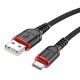 Кабель Hoco X59 USB-A – Type-C (3 м · 12W · 2.4A) (Black)