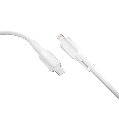 Кабель Ridea RC-CO10 CommonPro Type-C – Lightning (1 м · 27W · 3A) (White)