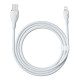Кабель Baseus Pudding Series Type-C – Lightning (1.2 м · 20W) (White)