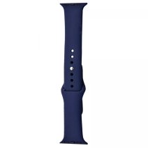 Ремешок для Apple Watch 38/40/41 мм Band Silicone, 2 шт (Midnight Blue)