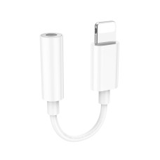 Переходник Hoco LS34 Lightning – 3.5 мм (White)