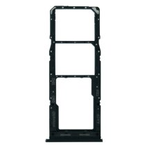 Держатель SIM-карты и карты памяти для Samsung A137 Galaxy A13 (2022) (версия на 2×SIM) (Black)