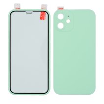 Захисне скло Full Cover 360° для Apple iPhone 12 (Green)