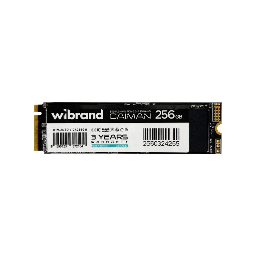 Накопичувач Mibrand SSD M.2 2280 NVMe Caiman 256Gb