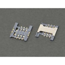 Роз'єм SIM-карти для Fly DS123 6 pin (4 кріплень) (One SIM)