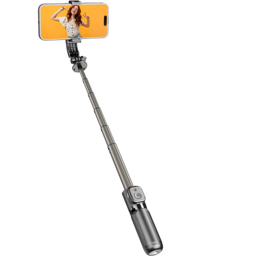 Селфі-палка з триногою Proove Tiny Stick II 63 см (Black)