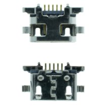 Роз'єм зарядки для Lenovo K6 5 pin (4 кріплень) (контакти посередині) (Micro USB) без шлейфа (Original)